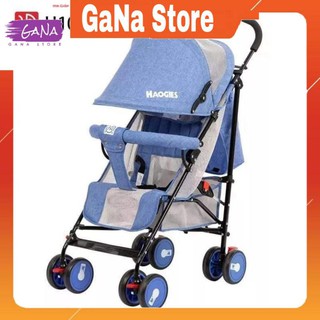 XE ĐẨY GẤP GỌN ,Xe đẩy cho bé,Xe Đẩy 1 CHiều 3 tư thế Siêu Gấp Gọn cho bé GANA STORE 02