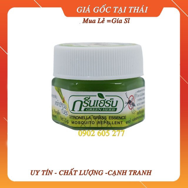 [Hàng Chính Hãng]Dầu Cù Là Muỗi Sả Cintronella Grass Mosquito Repellent Thái Lan