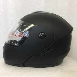Mũ bảo hiểm fullface moza lật hàm, 2 kính