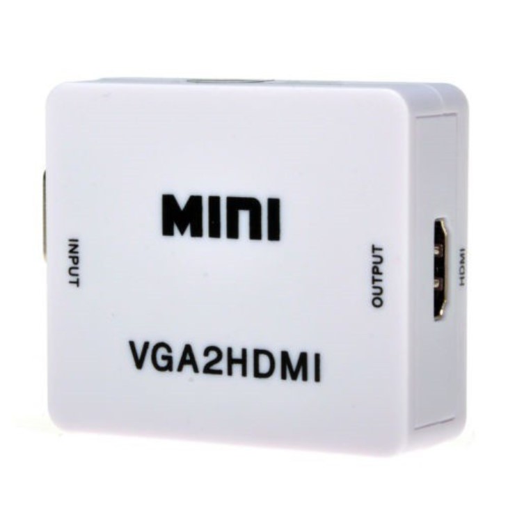 Box chuyển VGA Ra HDMI mini giá rẻ