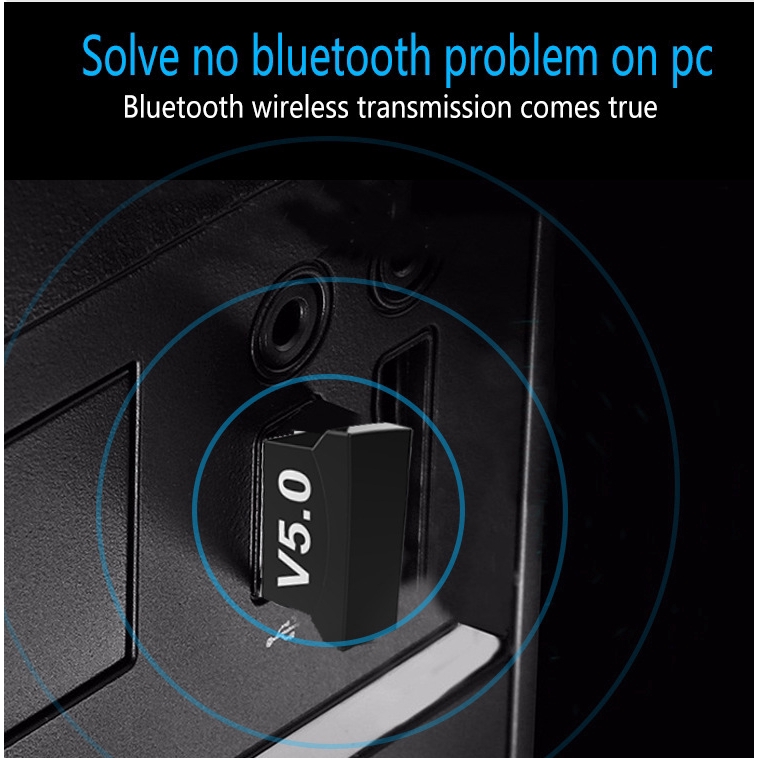 Usb Bluetooth 5.0 Không Dây Cho Máy Tính
