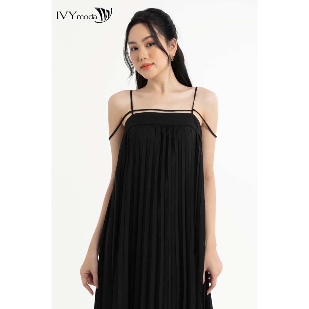 Đầm Maxi dập ly IVY moda MS 40B9345