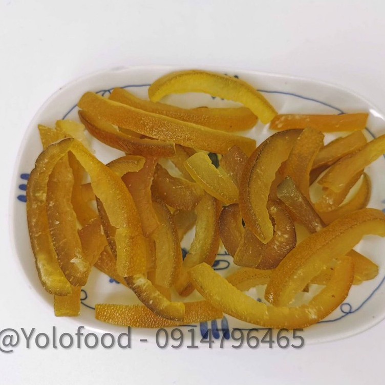 Bưởi vỏ sấy dẻo 50/ 200g (Khô bưởi dẻo tự nhiên ít ngọt) [Hàng tại xưởng sản xuất] | BigBuy360 - bigbuy360.vn