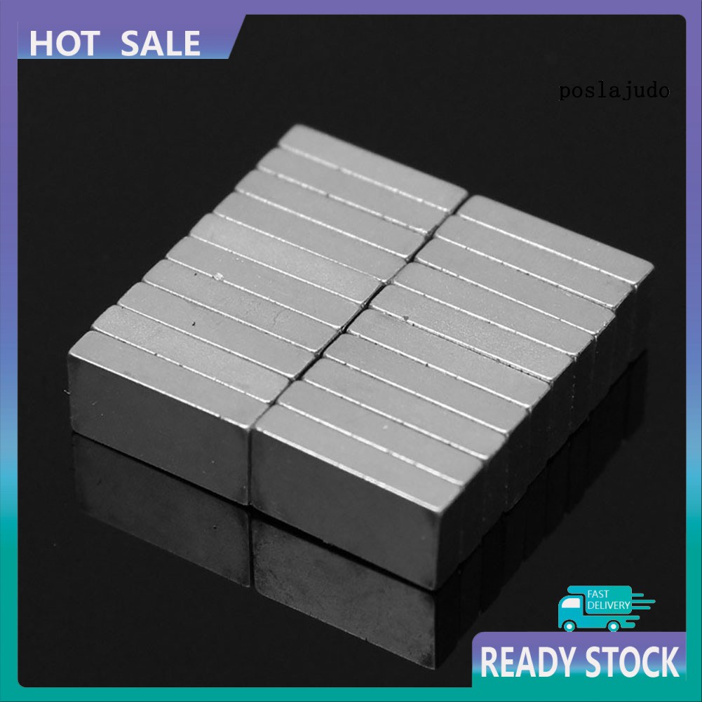 Bộ 20 Khối Nam Châm Hình Khối 10x5 X 2mm N52 | BigBuy360 - bigbuy360.vn