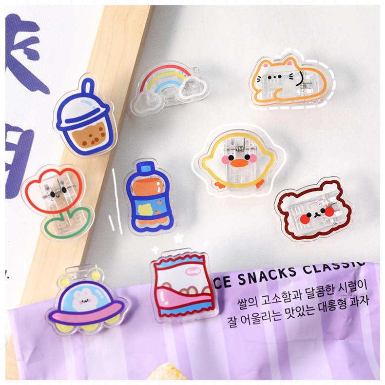 Kẹp giấy, kẹp thiệp, bưu thiếp cực dễ thương, xinh xắn