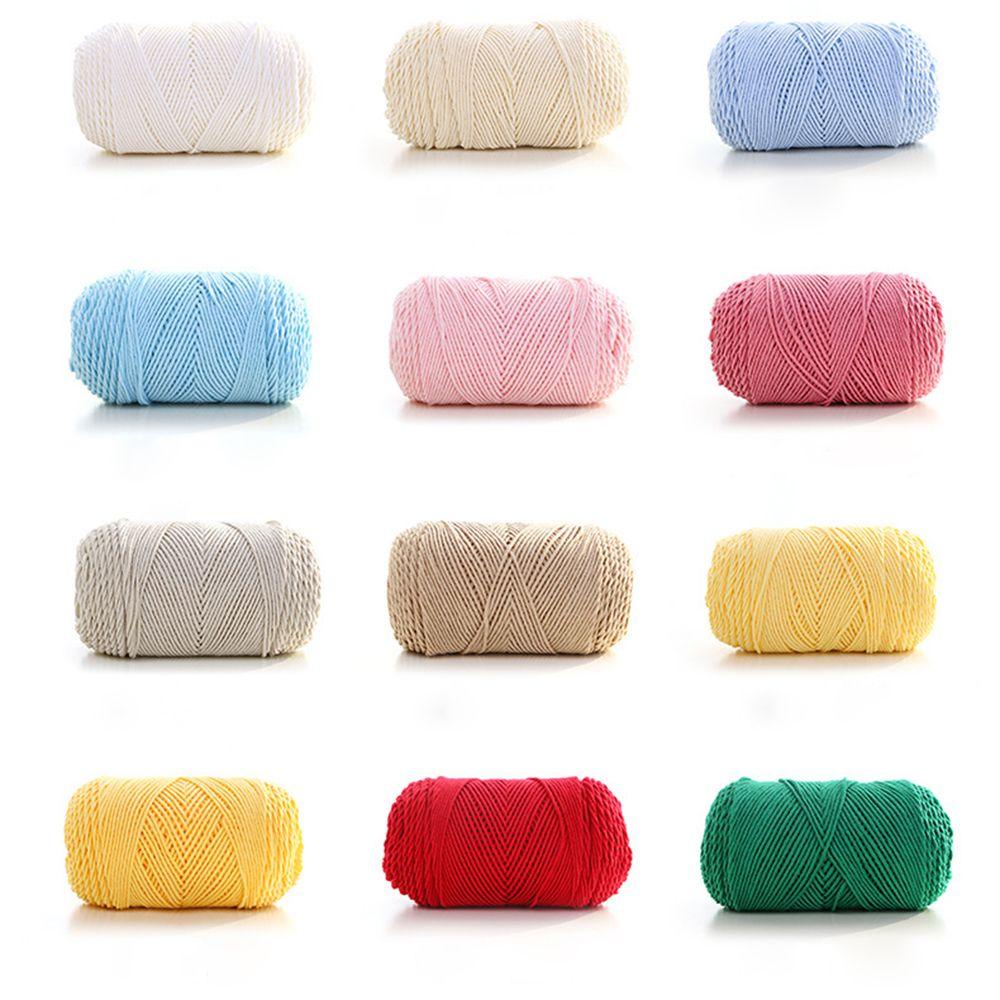 100gram Cuộn Len Sợi Móc Nhiều Màu Sắc
