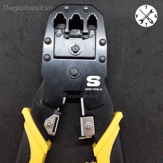Kìm bấm mạng đa năng SOSI TOOLS SI-D3468