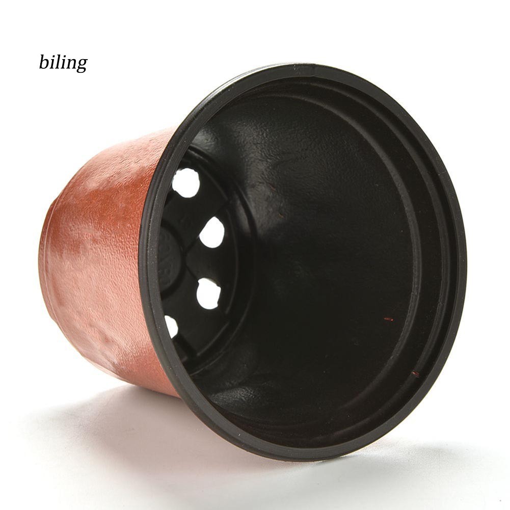 ✿Yyp Yyp✿Set 10 Chậu Hoa Tròn Nhỏ Bằng Nhựa Trang Trí Nhà Cửa