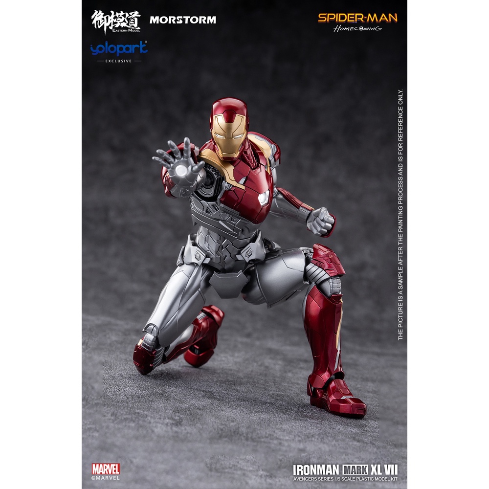 Mô hình lắp ráp 1/9 Scale IRON MAN MK47 PLAMO  Morstorm E-Model