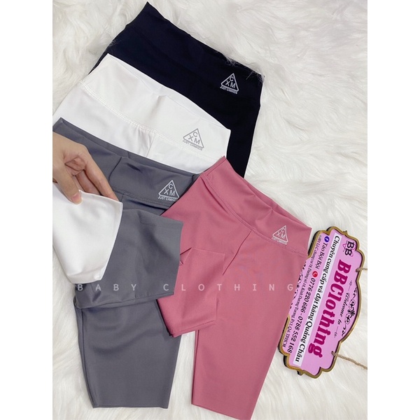 Quần legging lửng cho bé gái chất thun mát dáng thể thao cực đẹp mẫu hot nhât hè 2021 (hàng Quảng Châu cao cấp) | BigBuy360 - bigbuy360.vn
