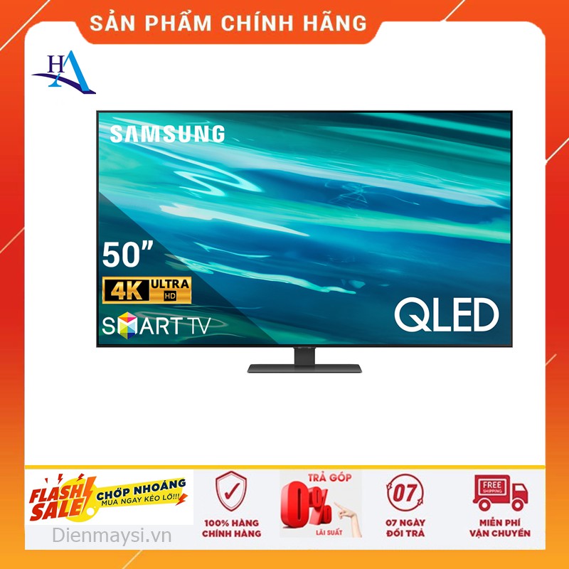 Smart Tivi QLED Samsung 4K 50 inch QA50Q80AAKXXV (Miễn phí giao tại HCM-ngoài tỉnh liên hệ shop)