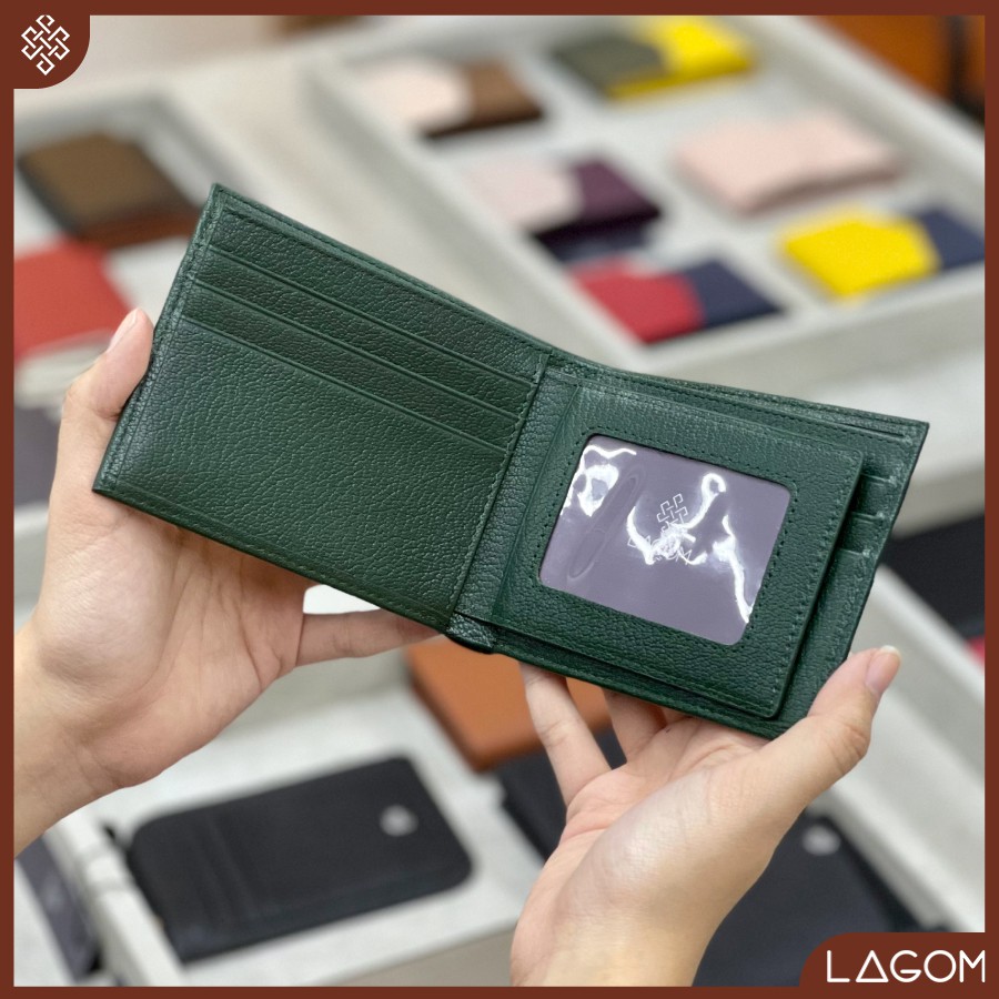 [Mã WABRBAGS giảm 20K đơn 99K] VÍ DA LAGOM TIDY WALLET - DÁNG NGANG