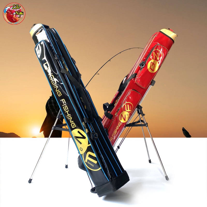 Bao Đựng Cần Câu 1m25 Dạng Cứng Chất Liệu Da Cao Cấp Chống Nước Chuyên Đựng Cần Câu Tay Phụ Kiện Câu Đài