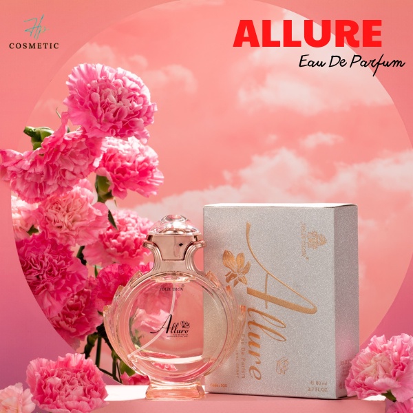 Nước hoa nữ chính hãng thơm lâu,cá tính ,quyến rũ - ALLURE Singapore  - Jolie Dion , EDP  80ml