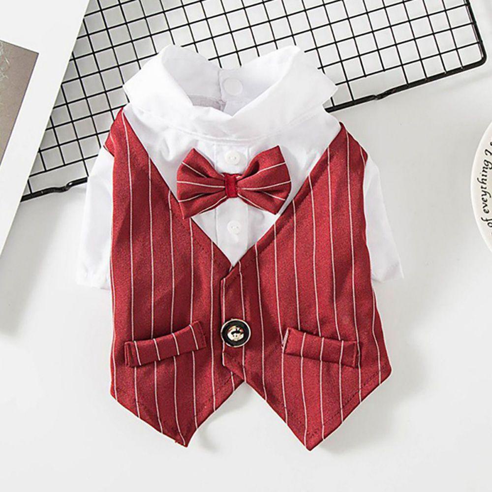 AARON1 Bộ Đồ Tuxedo Hóa Trang Halloween Cỡ Lớn Chất Lượng Cao Cho Cún Cưng