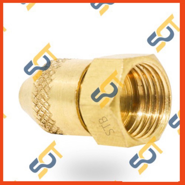 Vòi phun sương bằng đồng, điều chỉnh được lượng nước, ren ngoài 21mm - Béc cá sấu
