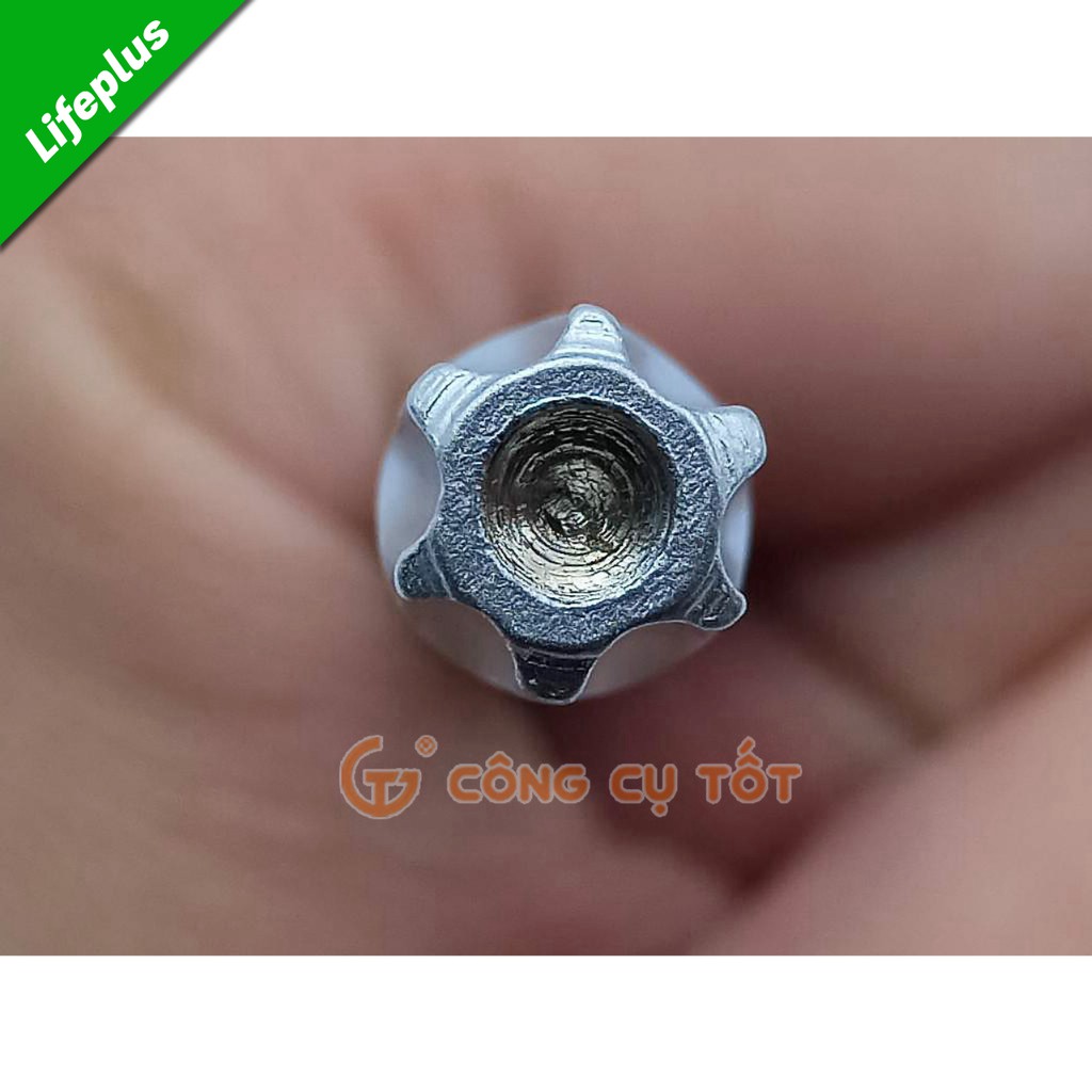 Bộ lục giác 9 cây đầu bông chữ L 1.5 -10mm thép CrV dài 135mm