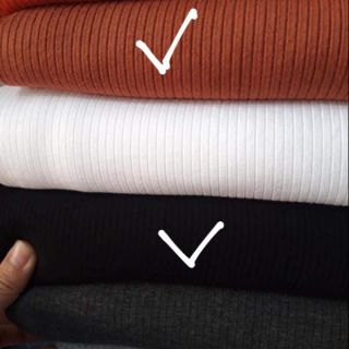 Vải thun gân 2 màu 2 k..