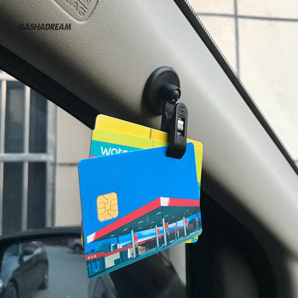 Móc kẹp giữ các loại thẻ cần thiết gắn trong xe ô tô tạo sự gọn gàng ngăn nắp