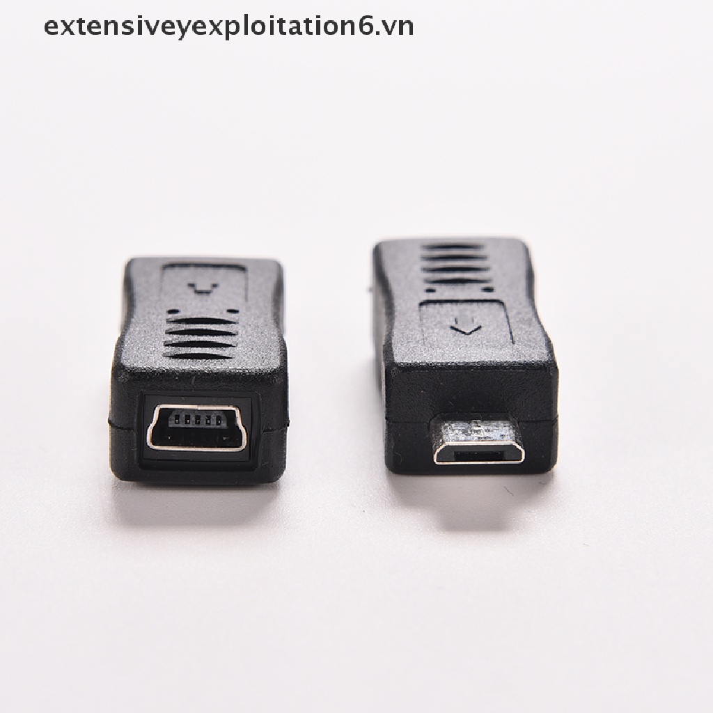 Đầu Nối Chuyển Đổi E6VN / 1 Mini USB Female Sang Micro USB Male F / M