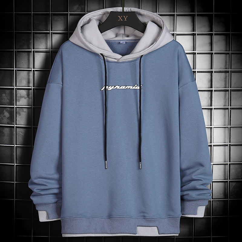 Áo hoodie sweater dạng ráp màu trơn thắt dây màu đen thời trang cho nam | BigBuy360 - bigbuy360.vn