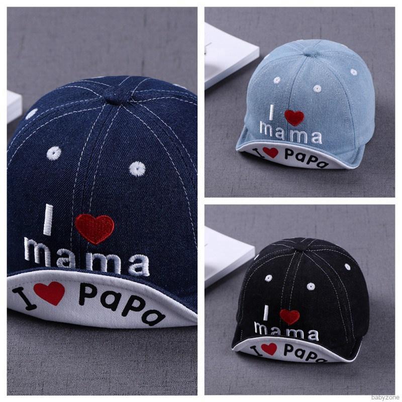 Mũ bóng chày chỉnh được cỡ cho em bé