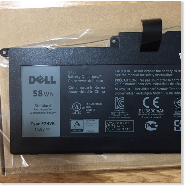 [Loại Tốt] Pin Laptop DELL INSPIRON 15-7537 (ZIN) - 4 CELL - Inspiron 15 7537 17 7737 F7HVR 062VNH G4YJM T2T3J