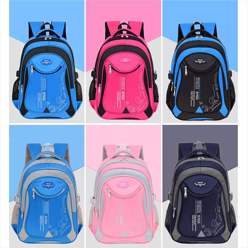 [Giá Sỉ] Cặp sách, Balo Học Sinh Siêu Nhẹ, Chống Thấm Nước Cao cấp size 45 cm phù hợp cho các bạn từ lớp 3 trở lên