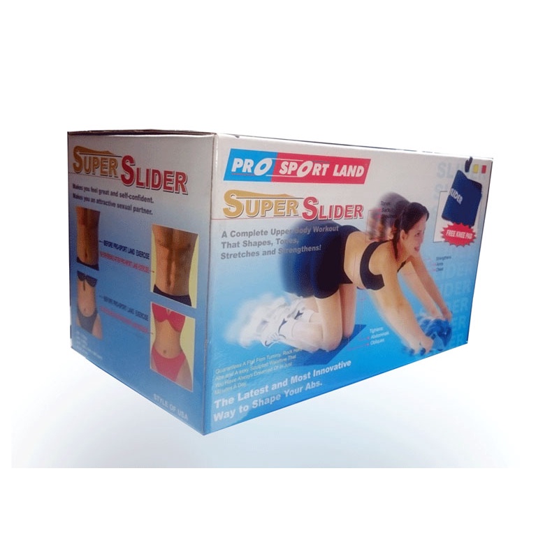 [Reefitsport] Máy tập cơ bụng AB Super Slider màu xanh