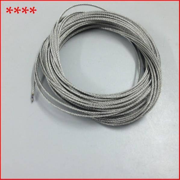 Dây cáp giàn phơi thông minh, Cuộn 2 sợi tổng 14m, INOX Giao ngay