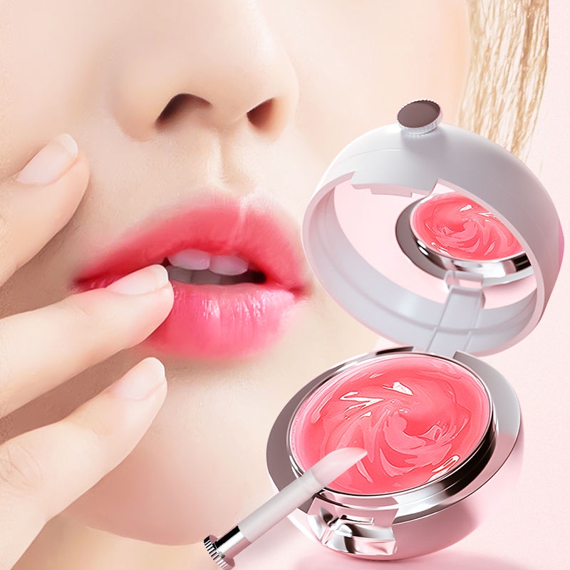Mặt Nạ Môi Dưỡng Ẩm 12g Không Màu Loại Bỏ Da Chết Và Nếp Nhăn Cho Nữ Sinh