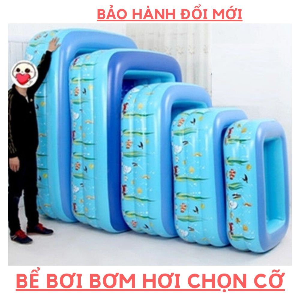 Bể bơi cho bé kiểu hồ phao bơm hơi gấp gọn❤️Chọn cỡ❤️ hoặc làm nhà bóng trong nhà KamiVietNam