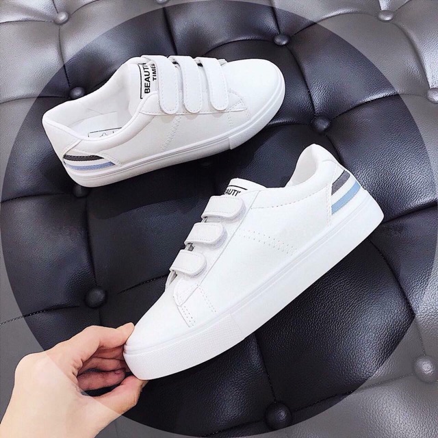 THỂ THAO DÁN GÓT KẺ XANH