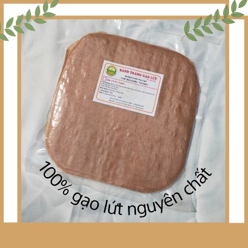 Bánh tráng gạo lứt hữu cơ ăn kiêng eatclean 250g