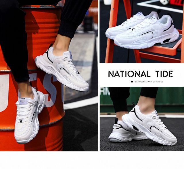 Giày Sneakers Nam Thời Trang Dáng Đẹp Đế Đúc Spiso s48