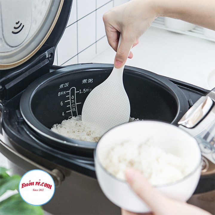 Muôi xới cơm chống dính Việt Nhật ( MS: 2854) chịu nhiệt tốt  – Thìa, môi xới cơm cao cấp, an toàn 01505