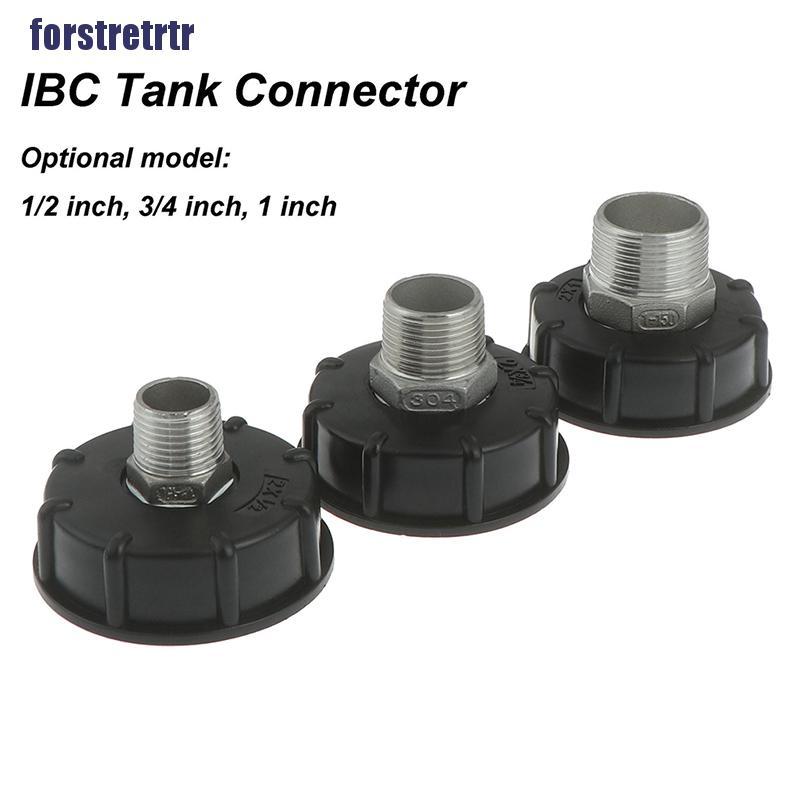 Đầu nối bồn nước IBC ren 60mm thay thế cho phụ kiện sân vườn 1/2 " 3/4" 1"