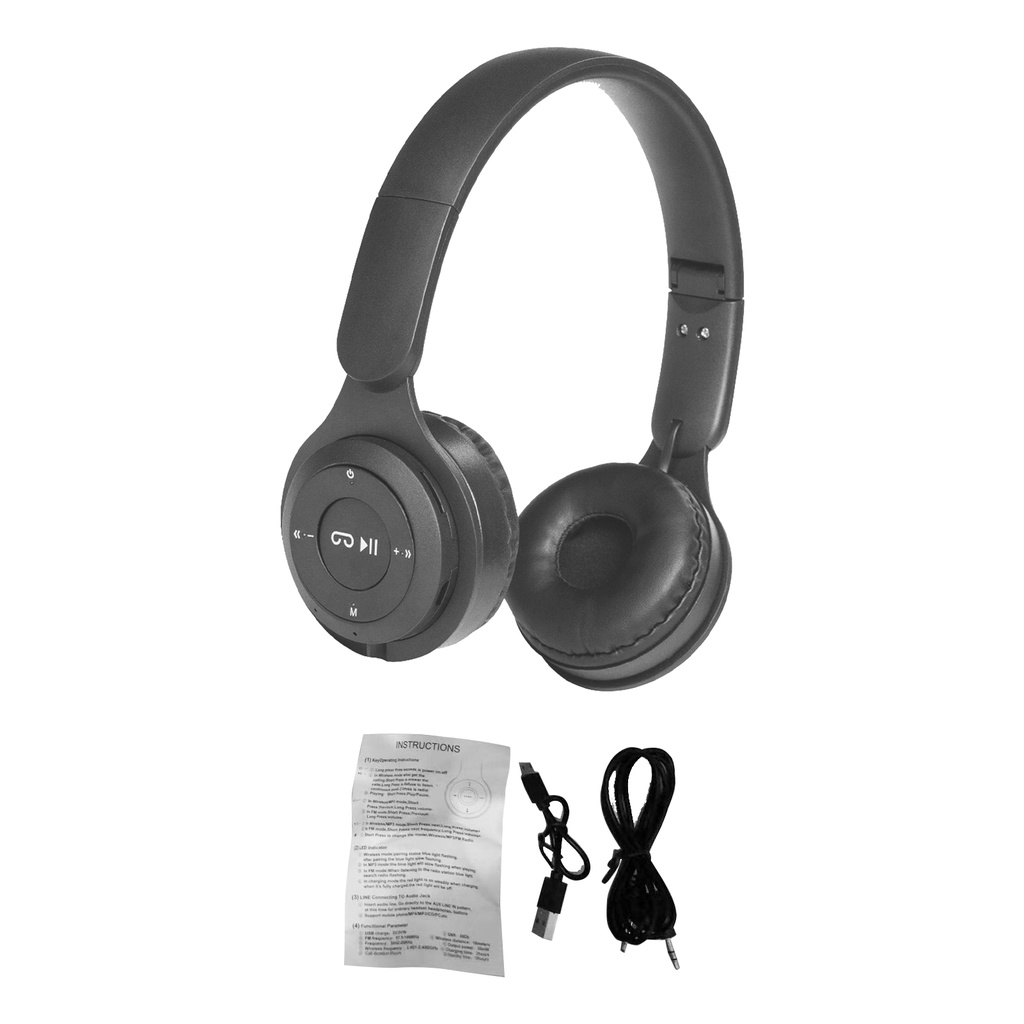Tai Nghe Chụp Tai Y08 Kết Nối Bluetooth Không Dây Âm Thanh HiFi Có Thể Gập Lại