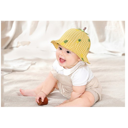MX102: Mũ vành quả dứa cho bé 9-20 tháng
