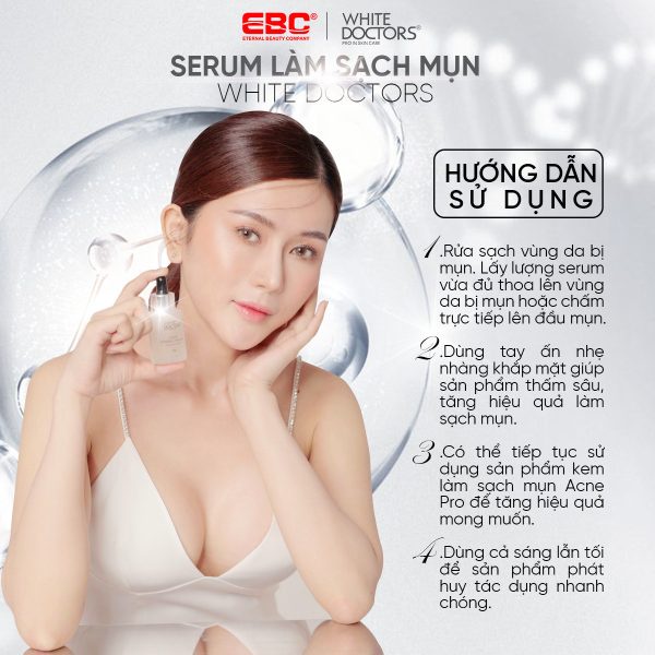 Serum giảm mụn White Doctors Acne Herbal Serum 25g