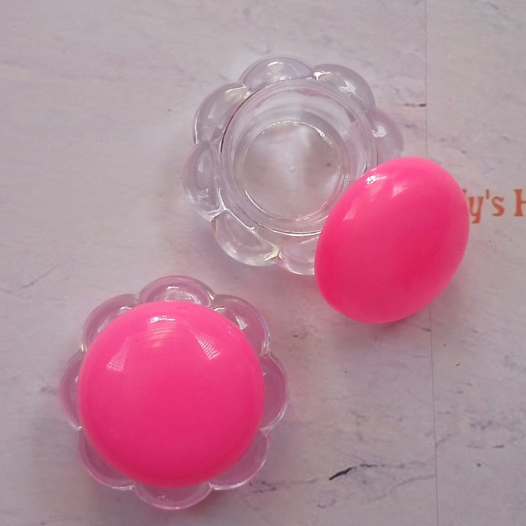 Hũ Nhựa Hoa Nắp Hồng 5G