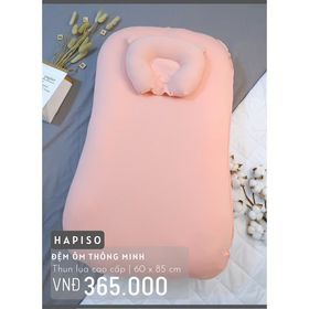 QT( VÒNG DÂU), ĐỆM ÔM THÔNG MINH THUN LỤA CAO CẤP HAPISO HÀNG VIỆT NAM CAO CẤP