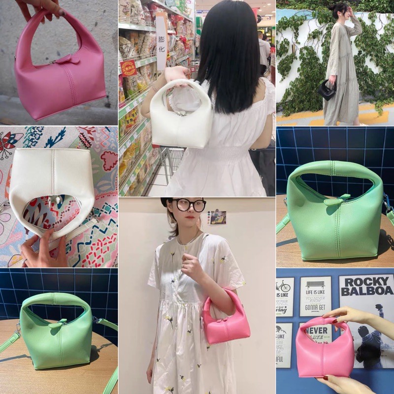 TÚI HỘP VUÔNG ĐEO CHÉO CAO CẤP LÀM VÍ CẦM TAY NỮ MÀU NGỌT NGÀO SIÊU XINH MẪU MỚI ♥️