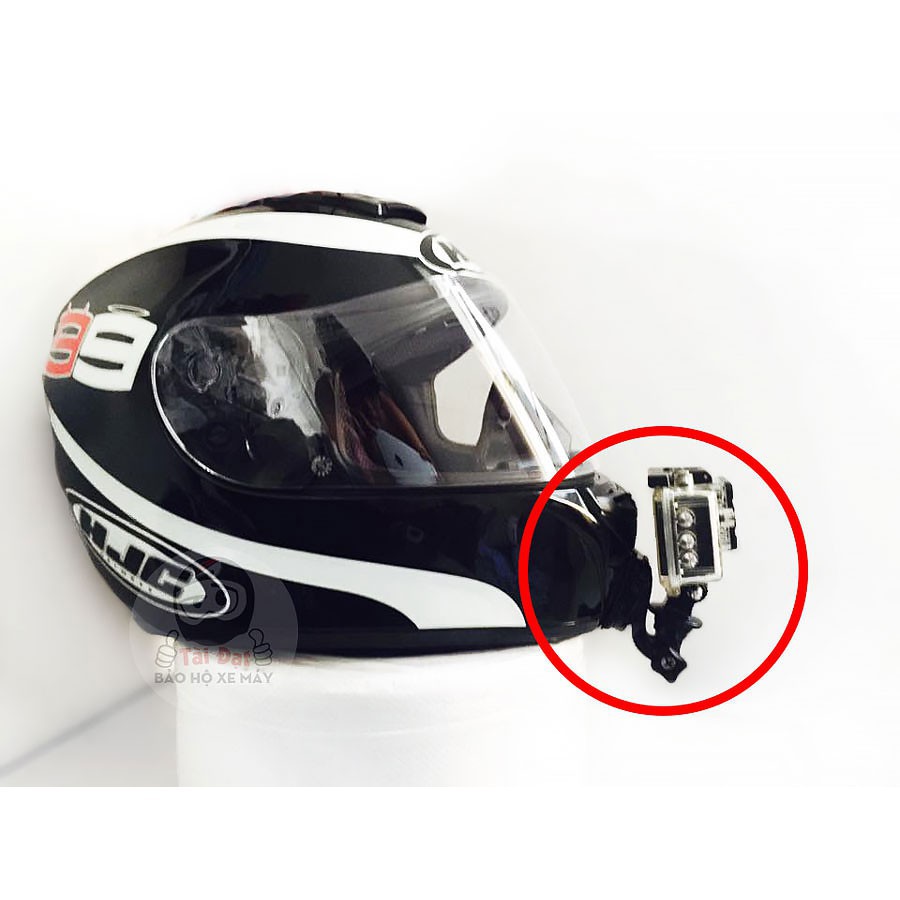 [Rẻ vô địch] Bộ chữ J, gắn camera lên nón, mount gắn cằm, phụ kiện camera hành trình+Tặng keo dán 3M | BigBuy360 - bigbuy360.vn