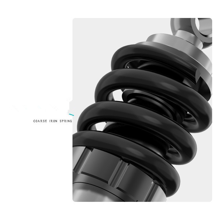 Móc khóa SEAMETAL kiểu dáng lò xo giảm sốc thiết kế hợp kim kim loại cho xe máy xe hơi