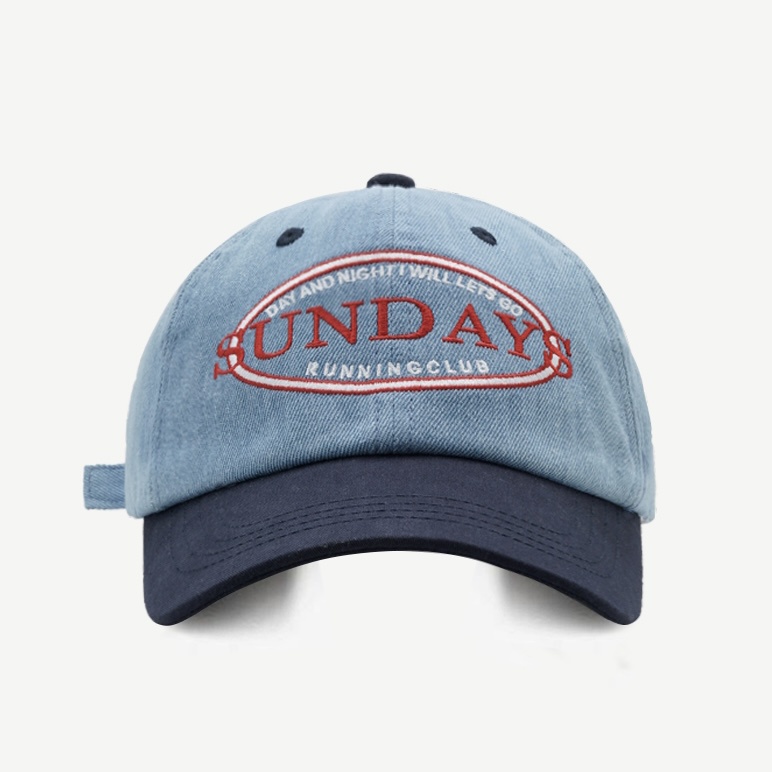 Mũ MG STUDIO thêu chữ &quot;Sunday&quot;