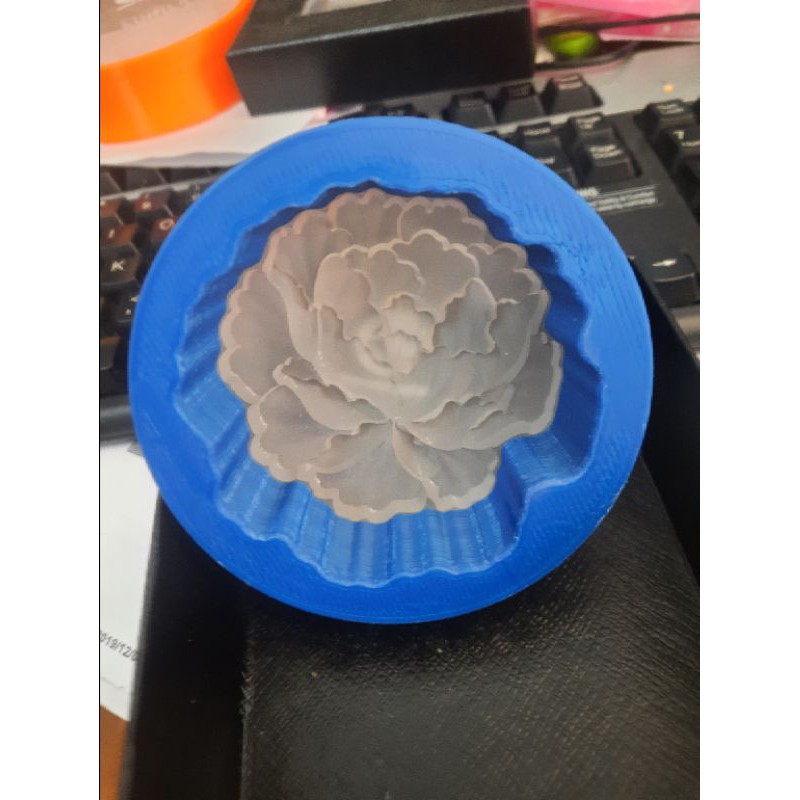 Khuôn trung thu 2019 dạng ghép Mẫu đơn size 150g