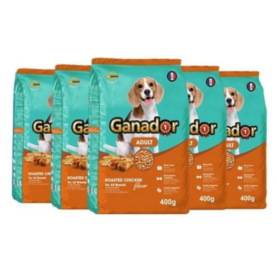 Thức ăn chó Ganador Adult gà nướng gói 400g