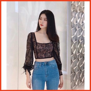 [ FREESHIP ] Áo ren cổ u đan tay siêu xinh 💖 (hàng đẹp)