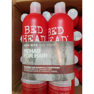 Cặp dầu gội Tigi đỏ